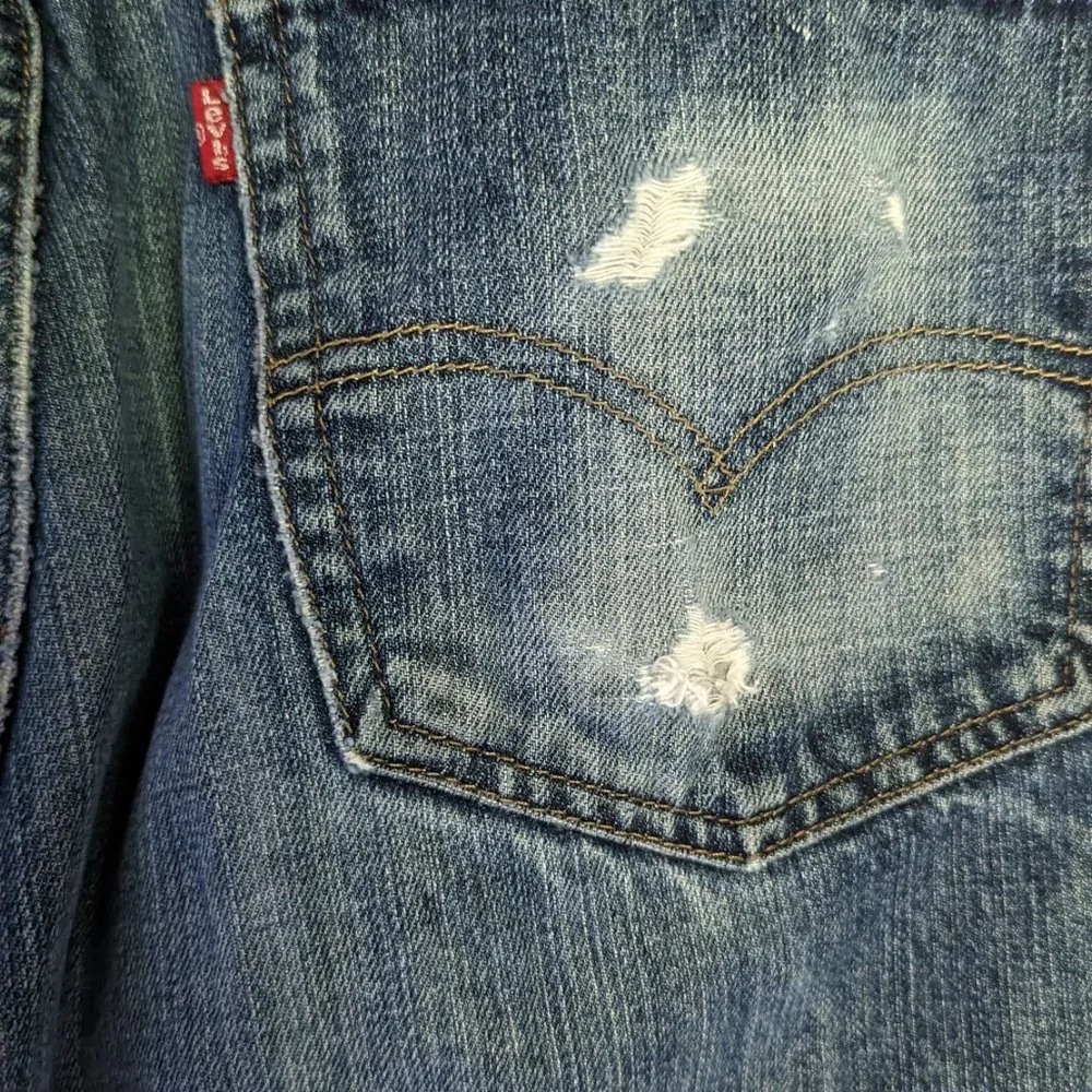 ๐HP๐ 3 Pair - Used Distressed Men's Work Jean Bundle - Picture 11 of 16